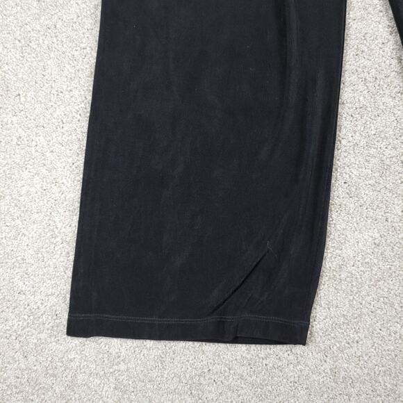 Chicos Travelers Wide Leg Pants Womens 3/XL Short Black Wrinkle Resistant Flowy - Picture 8 of 11